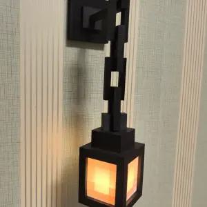 벽조명 마인크래프트 게임용 주변기기 야간 조명 랜턴 창의적인 분위기 MC