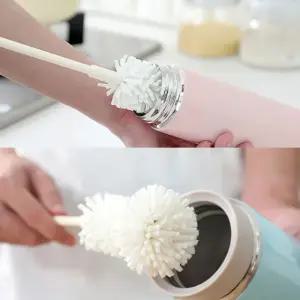 나노스펀지 부드러운 롱핸들 물병 텀블러 보온병 브러쉬 물병솔 NO.4756