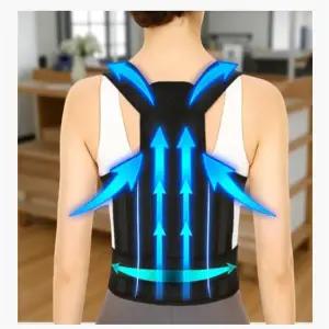 등 교정 스트랩 고정 운동 바디 케어 목 바른자세 밴드 라운드숄더