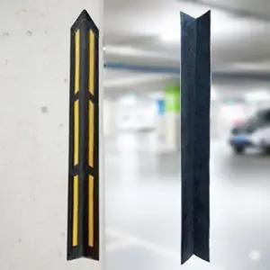 [셀러허브 1]모서리보호대 고무 커브가드 사각기둥 반사지 1000 90mm