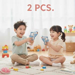 몽테조이 어린이용 장난감 총 2개 피젯 건 리볼버 스트레스 해소 비발사 권총 5세 이상