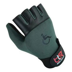 남녀용 BTR 휠체어 장갑 | 통기성, 경량 디자인, 미끄럼 방지 그립, 패딩 처리된 손바닥 보호 기능을 갖춘 이동성 및 장애용