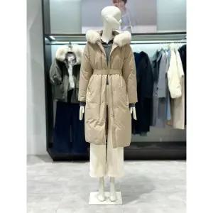 ZOOC 시흥점 탈부착 후드 디테일 퍼 트리밍 구스 다운 점퍼 V254PSG9411130285