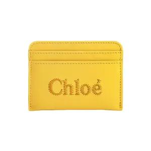 [명품] 25FW 로고 자수 카드지갑 허니골드 CHC23SP868I10 746