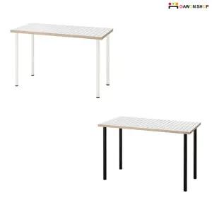 LAGKAPTEN/ADILS 격자무늬 기본 테이블/책상 (120X60cm)