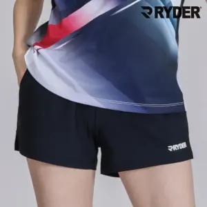 라이더 팬츠 2026RSBP-1 블랙 여성용 3부 게임웨어 반바지 배드민턴 하의 오남스포츠