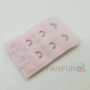 브라연장후크 2단핑크 여성속옷 브래지어끈 브레지어 브라후크