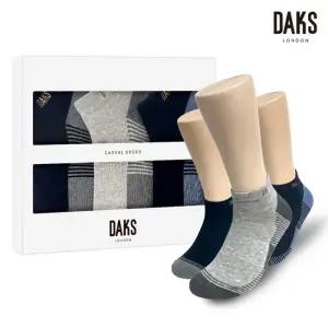 닥스양말 신사3족 선물세트 스니커즈 바닥링글 26321