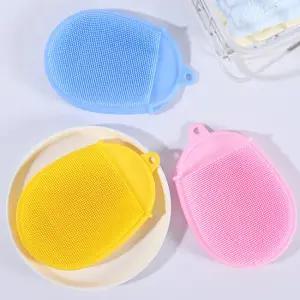 [엠케이] 쫀득말랑 아동 실리콘 목욕 장갑 205493