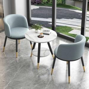 2인 테이블 세트 라이트 라이트그레이브라운가죽 투명 부부테이블 2인티테이블세트 거실 우드