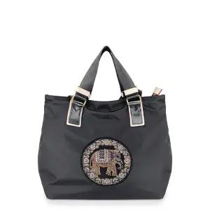 어반백 캐주얼숄더백 캐주얼 큐빅 코끼리 빅 토트 숄더백URB_NB47