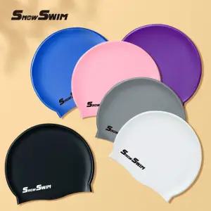 성인 실리콘 수영모자 남녀공용 수모 6컬러