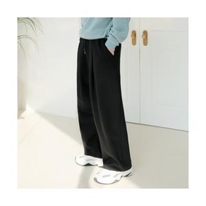 제타22 남녀공용 데일리 무지 베이직 원턱 주름 와이드 트레이닝 바지 팬츠 운동복 [1640]