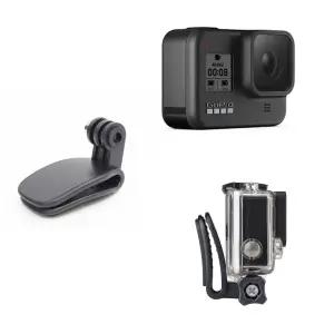 고프로 호환 액션캠 모자 클립 마운트 백팩 밴드 고정 거치대