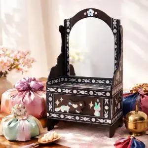 자개공예 나전칠기 DIY 전통 스티커 마스킹테이프 경대 만들기 키트 + 수업 PPT자료 포함   보관