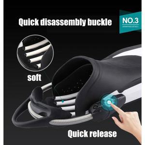 프리 다이빙 오리발 스쿠버 신발 스노클링 수영 스트랩 롱 모노핀 핀 스텐레스 성인 다이브 실리콘 드롭십