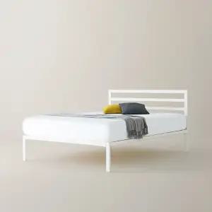 1500H 침대 프레임 화이트 (슈퍼싱글)