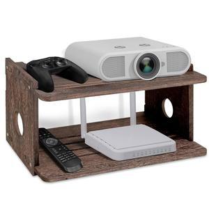 프로젝터 선반 랙 라우터 벽 마운트 홀더 TV 스탠드 Wi-Fi 보관 박스 모뎀 케이블 커버 Hider Xbox DVD 플레이어 게임 콘솔 액세서리