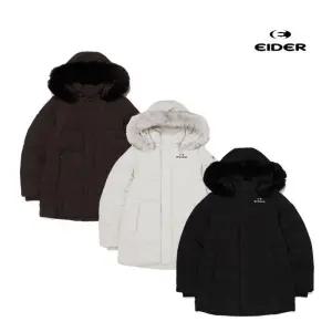 아이더 EIDER 여성 스칼렛 미들 중기장 구스 다운 자켓 DWW24507_IPH 599264