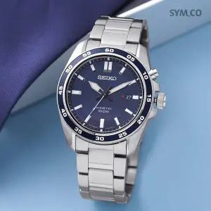 [세이코] SKA783P1 키네틱 아날로그 쿼츠 정장캐쥬얼 남자 메탈 시계 d