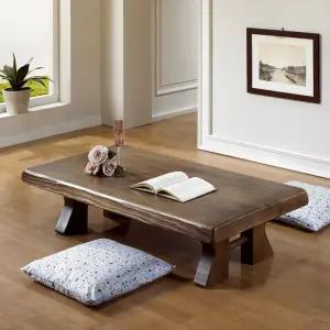 [마루엔개비] 넓은마루 통원목 좌식테이블 230사이즈 좌탁