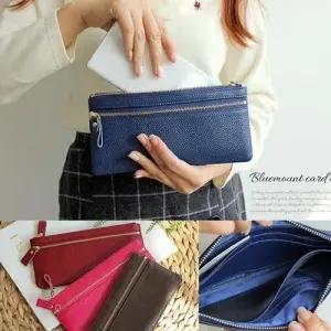 장지갑 여성 소가죽장지갑 가죽지갑 W5D265D