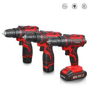 12V 16V 20V 배터리 스크루 무선 이온 드라이버 드릴 인치 미니 전기 전원