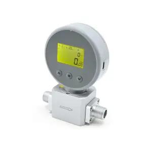 가스 유량계 산소 질소 공기 감압기 측정 센서 게이지 디지털 에어 조절 질량 기체