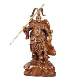 원목손오공 제천대성 피규어 51cm) 모형 높이 나무 (길이 25cm 장식품 조각품