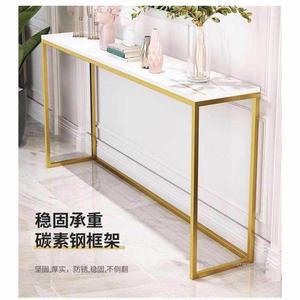 틈새 테이블 황금색 골드 장식 높이 슬림 가로 선반대 너비 너비20cm 금색