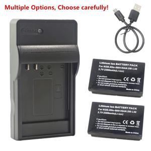 Sanyo Xacti VPC-FH1A TH1 TH2 VH1 WH1 HD1000 DB-L50 배터리 또는 충전기