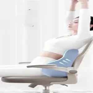 등받이쿠션 공기압조절 요추받침 사무실의자