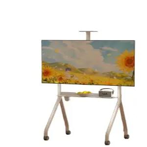 TV 스탠드 이젤 다리 티비거치대 대형 이동식 고정형