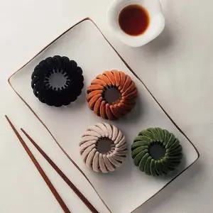 여성 벨벳 헤어핀 곱창 만두핀 집게 여성만두핀