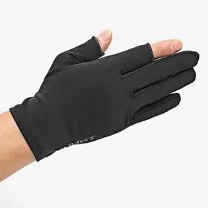 나일론 쿨링 스포츠 장갑 블랙 가벼운 반장갑