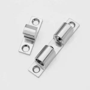 [콩심팥심]도어 볼 빠찌링 도어픽스 69mm 실버 가구도어캐치 볼래치