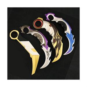 발로란트 발리송 카람빗 칼 나이프 무기 모델 프라임 게임 금속 장난감 카타나