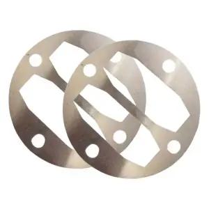 호환  실린더 헤드 2pcs 켓 와셔 공기 압축기 알루미늄 켓 와셔 라운드 실버 제품