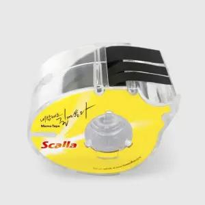 스칼라 디스펜서형 롤 메모테이프 블랙 3입(10+20mm)