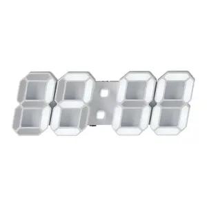 지성 플라이토 하모니 12.5cm 3D LED 벽시계 알람 매장용 거실 벽시계