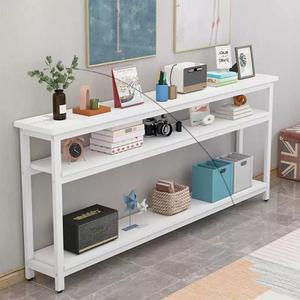 폭좁은 선반 얇은 책장 침대옆 좁은 책선반 문뒤 이중50CM 우드 얇은선반 앵글형