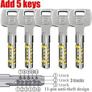 맞춤형 제품: 직접 사용 가능한 키 5 개 자물쇠를 구매하지 않은 제품, 마십시오