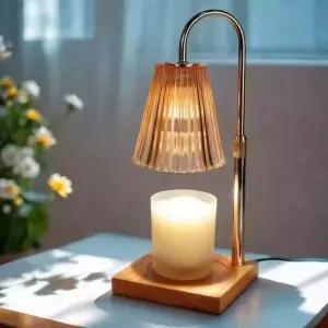 대리석 캔들워머 타이머 원목 향초 집들이 인테리어 워머 침실