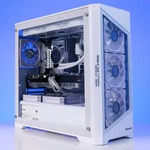 투명 미들타워 PC 조립 데스크탑본체 컴퓨터 튜닝 교체