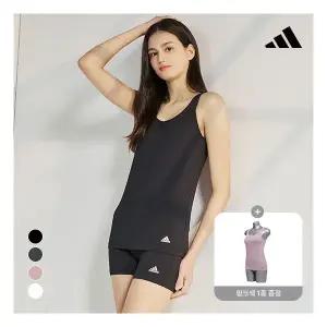 [4+1][아디다스] 퍼포먼스 여성 소프트 에어립 데일리 브라탑 런닝형 4종+핑크1종추가
