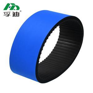 파란색 원단 스폰지 컨베이어 벨트, 고밀도 타이밍 제품 이송 라인, 경쟁력 있는 가격