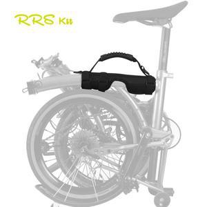 RRSKIT 접이식 자전거 캐리어 핸들 Brompton 사이클링 프레임 용 손잡이 운반 어깨 스트랩 액세서리