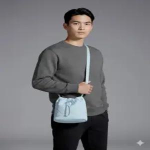 디스커버리 discoveryexpedition 멜로즈 퀼팅 버킷백 (MINT)