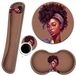 노트북, 게임 및 완화 사무실용 지지 유지하고 받침대 해줍니다(j8-jm0r-oj1c) 세트가 통증 편안하고 마우스 컵받침, 세트 있는 일을 키보드 패드, 공학적 인체 + 열심히 손목 긍정적인