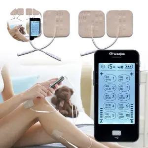 마사지기 저주파 우주 충전식 터치스크린 패드 안마기